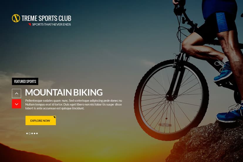 Outdoor & Recreation website design